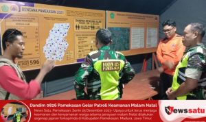Dandim 0826 Pamekasan Gelar Patroli Keamanan Malam Natal
