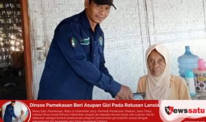 Dinsos Pamekasan Beri Asupan Gizi Pada Ratusan Lansia