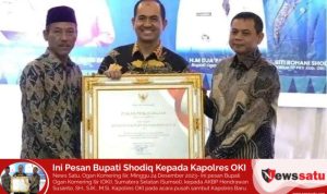 Ini Pesan Bupati Shodiq Kepada Kapolres OKI