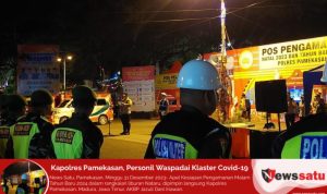 Kapolres Pamekasan, Personil Waspadai Klaster Covid-19