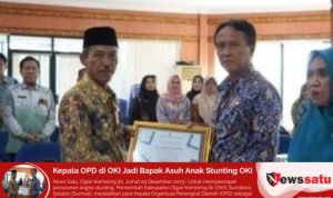 Kepala OPD di OKI Jadi Bapak Asuh Anak Stunting OKI 