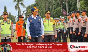 Apel Gabungan Kesiapsiagaan Tanggap Bencana Alam Di OKI