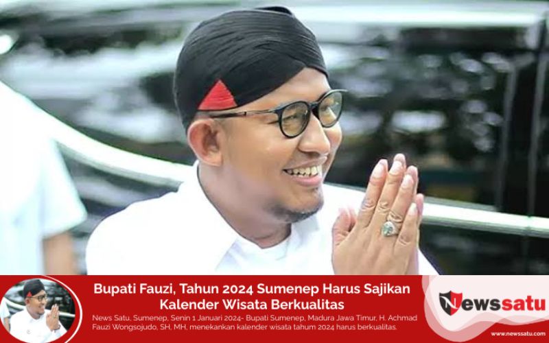 Bupati Fauzi, Tahun 2024 Sumenep Harus Sajikan Kalender Wisata Berkualitas