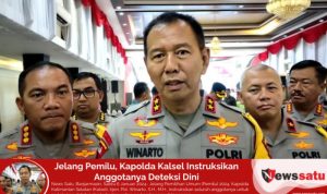 Jelang Pemilu, Kapolda Kalsel Instruksikan Anggotanya Deteksi Dini