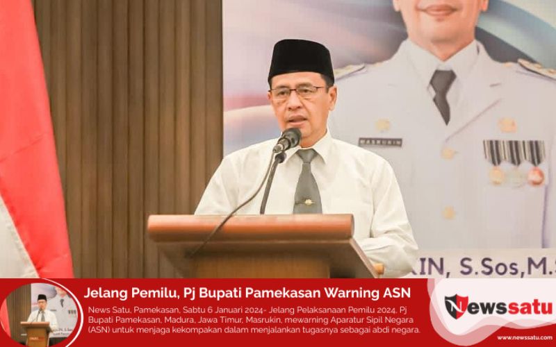 Jelang Pemilu, Pj Bupati Pamekasan Warning ASN