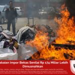 Pakaian Impor Bekas Senilai Rp 174 Miliar Lebih Dimusnahkan