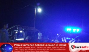Polres Sumenep Selidiki Ledakan Di Dasuk