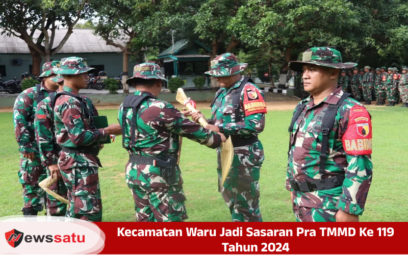 Kecamatan Waru Jadi Sasaran Pra TMMD Ke 119 Tahun 2024