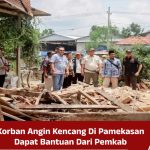 Korban Angin Kencang Di Pamekasan Dapat Bantuan Dari Pemkab