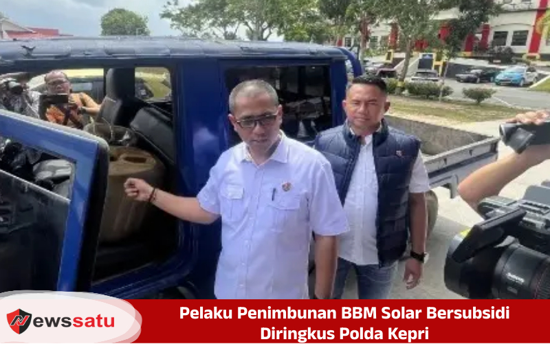 Pelaku Penimbunan BBM Solar Bersubsidi Diringkus Polda Kepri
