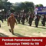 Pemkab Pamekasan Dukung Suksesnya TMMD Ke 119