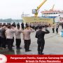 Pengamanan Pemilu, Kapolres Sumenep BKO Puluhan Brimob Ke Pulau Masalembu