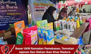 Bazar UKM Ramadan Pamekasan, Temukan Jajanan Dan Olahan Ikan Khas Madura