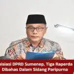 Inisiasi DPRD Sumenep, Tiga Raperda Dibahas Dalam Sidang Paripurna