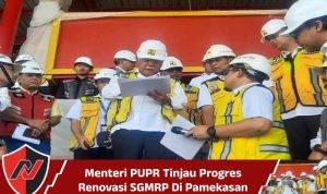 Menteri PUPR Tinjau Progres Renovasi SGMRP Di Pamekasan