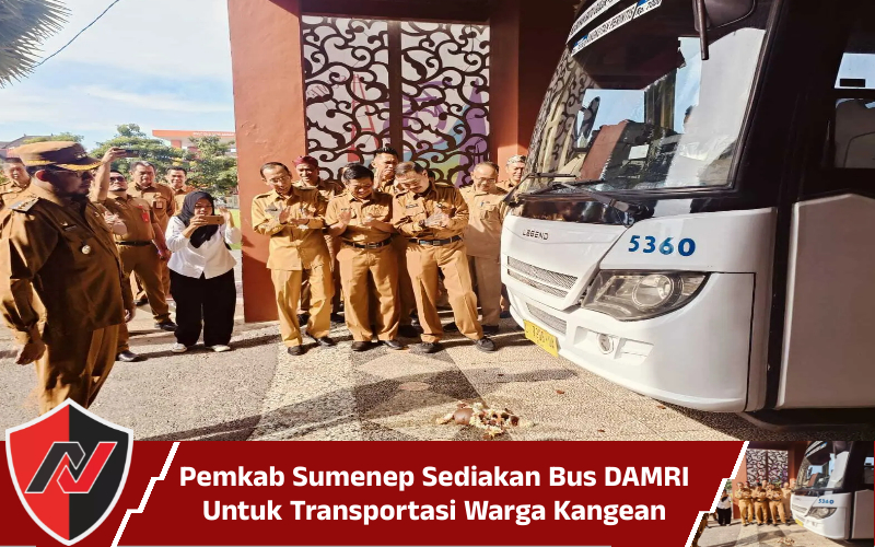 Pemkab Sumenep Sediakan Bus DAMRI Untuk Transportasi Warga Kangean