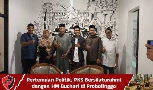 Pertemuan Politik, PKS Bersilaturahmi dengan HM Buchori di Probolinggo