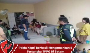 Polda Kepri Berhasil Mengamankan 5 Tersangka TPPO di Batam