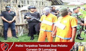 Polisi Terpaksa Tembak Dua Pelaku Curwan Di Lumajang