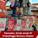 Ramadan, Emak-emak Di Probolinggo Berburu Diskon