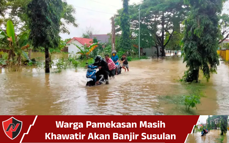 Warga Pamekasan Masih Khawatir Akan Banjir Susulan