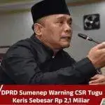DPRD Sumenep Warning CSR Tugu Keris Sebesar Rp 2,1 Miliar