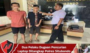 Dua Pelaku Dugaan Pencurian Laptop Ditangkap Polres Situbondo