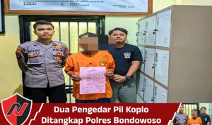 Dua Pengedar Pil Koplo Ditangkap Polres Bondowoso