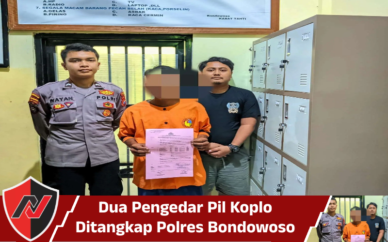 Dua Pengedar Pil Koplo Ditangkap Polres Bondowoso