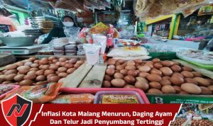 Inflasi Kota Malang Menurun, Daging Ayam Dan Telur Jadi Penyumbang Tertinggi