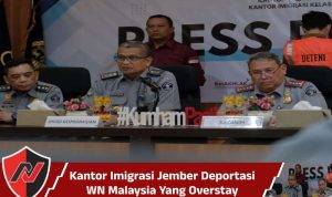 Kantor Imigrasi Jember Deportasi WN Malaysia Yang Overstay