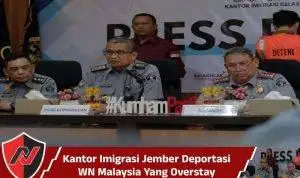 Kantor Imigrasi Jember Deportasi WN Malaysia Yang Overstay