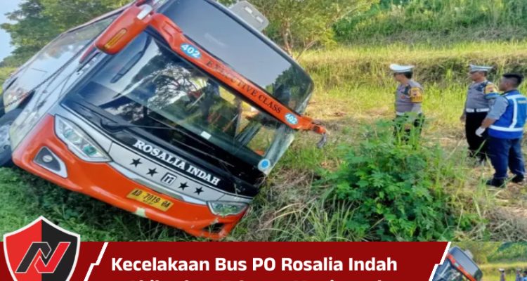 Kecelakaan Bus PO Rosalia Indah Akibatkan 7 Orang Meninggal