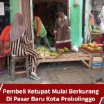 Pembeli Ketupat Mulai Berkurang Di Pasar Baru Kota Probolinggo
