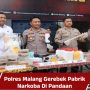 Polres Malang Gerebek Pabrik Narkoba Di Pandaan