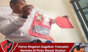 Polres Magetan Gagalkan Transaksi Narkoba Di Pintu Masuk Stasiun
