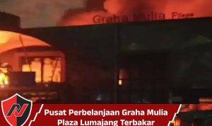 Pusat Perbelanjaan Graha Mulia Plaza Lumajang Terbakar