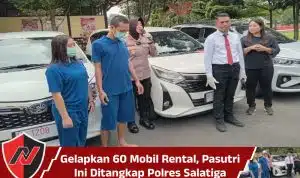 Gelapkan 60 Mobil Rental, Pasutri Ini Ditangkap Polres Salatiga