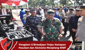 Pangdam V/Brawijaya Tinjau Kesiapan Pasukan dan Alutsista Menjelang WWF