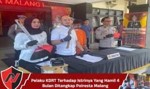 Pelaku KDRT Terhadap Istrinya Yang Hamil 4 Bulan Ditangkap Polresta Malang