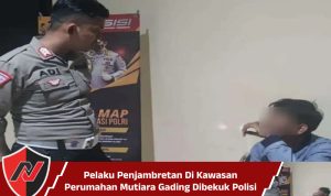 Pelaku Penjambretan Di Kawasan Perumahan Mutiara Gading Dibekuk Polisi