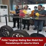 Polisi Tangkap Maling Ban Mobil Dan Penadahnya Di Jakarta Utara