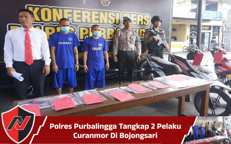 Polres Purbalingga Tangkap 2 Pelaku Curanmor Di Bojongsari