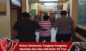 Polres Situbondo Tangkap Pengedar Narkoba Dan Sita 439 Butir Pil Trex