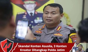 Skandal Konten Asusila, 3 Konten Kreator Ditangkap Polda Jatim