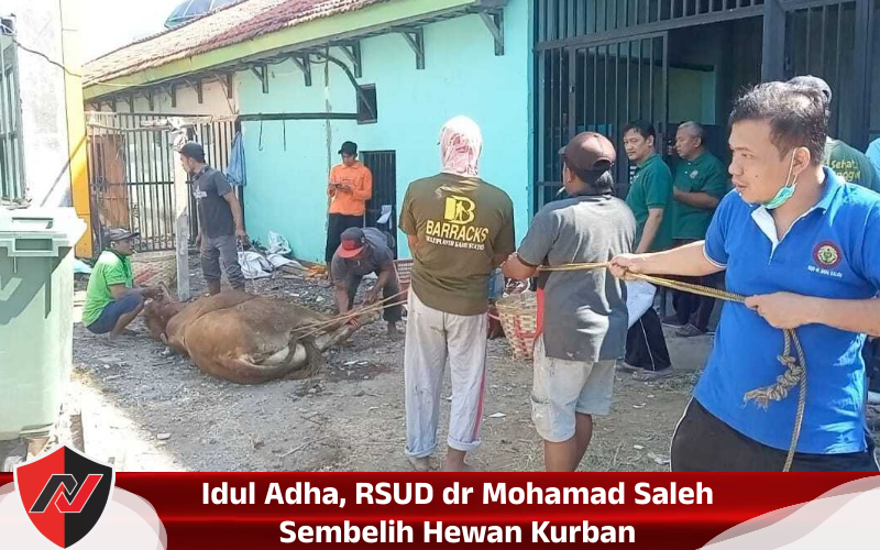 Idul Adha, RSUD Mohammad Saleh Sembelih Hewan Kurban