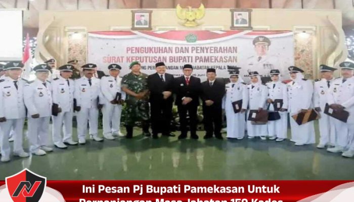 Ini Pesan Pj Bupati Pamekasan Untuk Perpanjangan Masa Jabatan 159 Kades