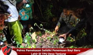 Polres Pamekasan Selidiki Penemuan Bayi Baru Lahir Di TPU Desa Tanjung