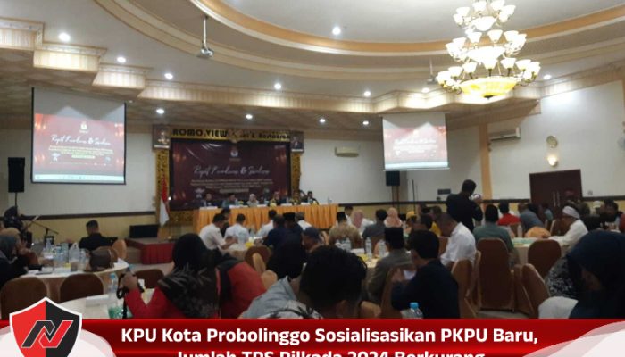 KPU Kota Probolinggo Sosialisasikan PKPU Baru, Jumlah TPS Pilkada 2024 Berkurang