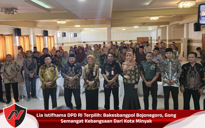 Lia Istifhama DPD RI Terpilih Bakesbangpol Bojonegoro, Gong Semangat Kebangsaan Dari Kota Minyak